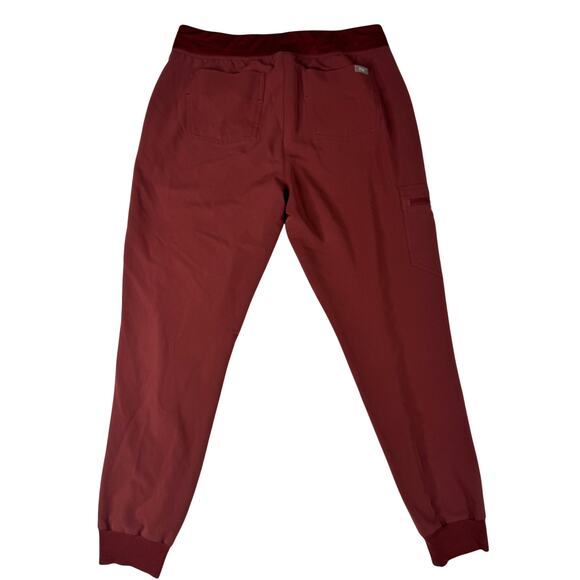 Figs Zamora Scrub Bottom Jogger Dark Cherry Women’s Medium Rare Retired 3088 - Picture 4 of 13